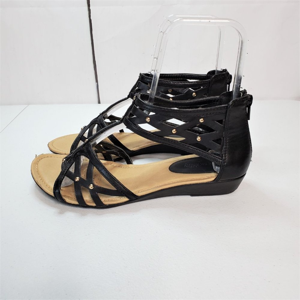 *SOLD* Sole (Sense)Ability Comfort Wedge Gladiator Sandal - Picture 8 of 8